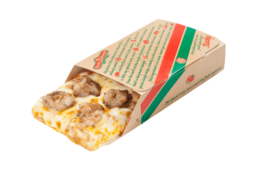 Sausage Pizza Slice